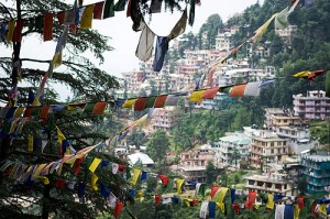 Dharamsala, vue de Bhagsu Road