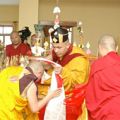 Le Gyalwang Karmapa participe au rituel de Tsédroup