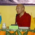 Première conférence sur le protection environnementale des monastères et centres Kagyu